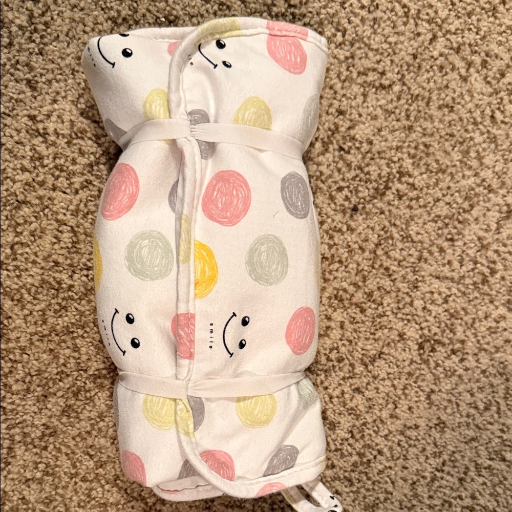 Polka Dot Baby Diaper changing pad